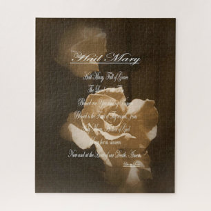 Hail Mary Prayer Jigsaw Puzzle