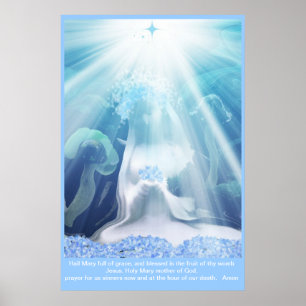 Hail Mary Prayer- Poster