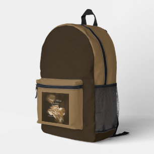 Hail Mary Prayer Printed Backpack