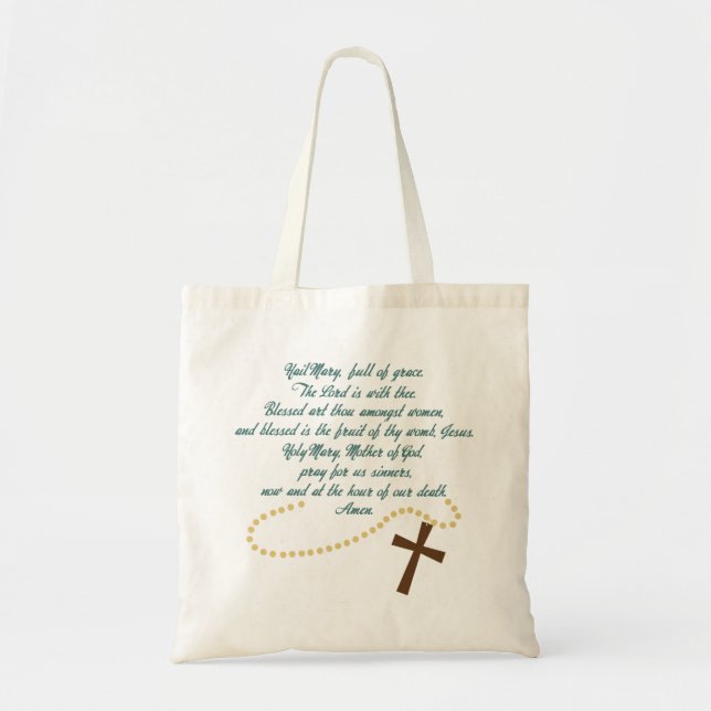 Hail Mary Tote Bag (Front)