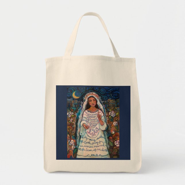 Hail Mary Tote Bag (Front)