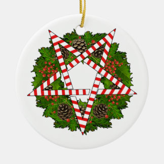 Hail Santa Ceramic Tree Decoration