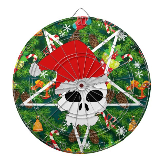 hail santa dartboard (Front)