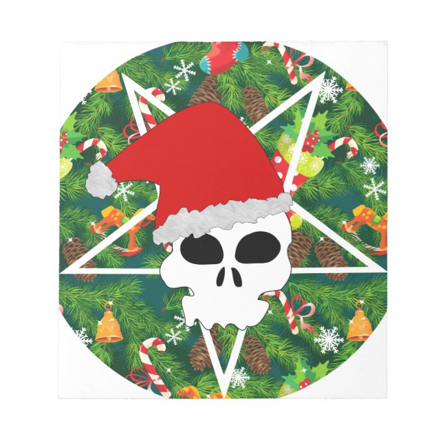 hail santa notepad (Front)