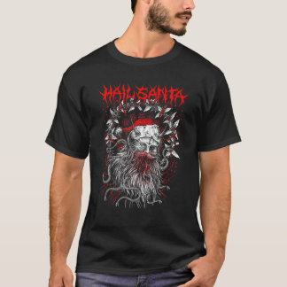 Hail Santa: Satanic Christmas By Vampirefreaks T-Shirt