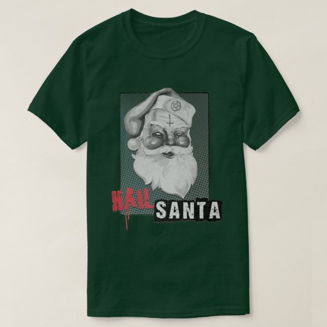 HAIL SANTA T-Shirt (Design Front)