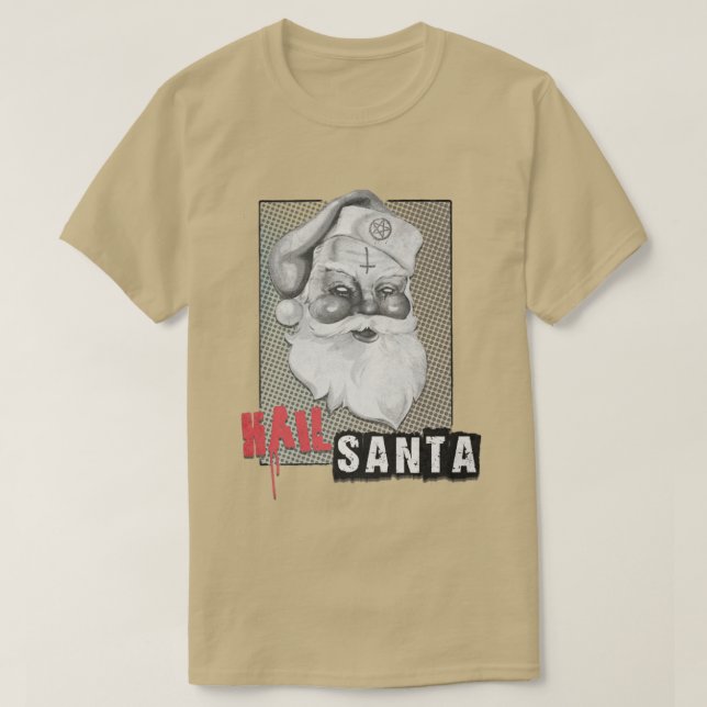 HAIL SANTA T-Shirt (Design Front)