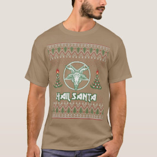 Hail Santa Ugly Christmas Sweater Funny Gift for M
