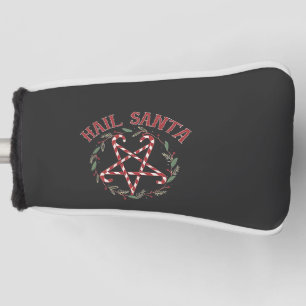 Hail Satan Christmas Krampus Xmas Devil Candy  Golf Head Cover