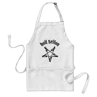 Hail Seitan 1.2 (black) Standard Apron