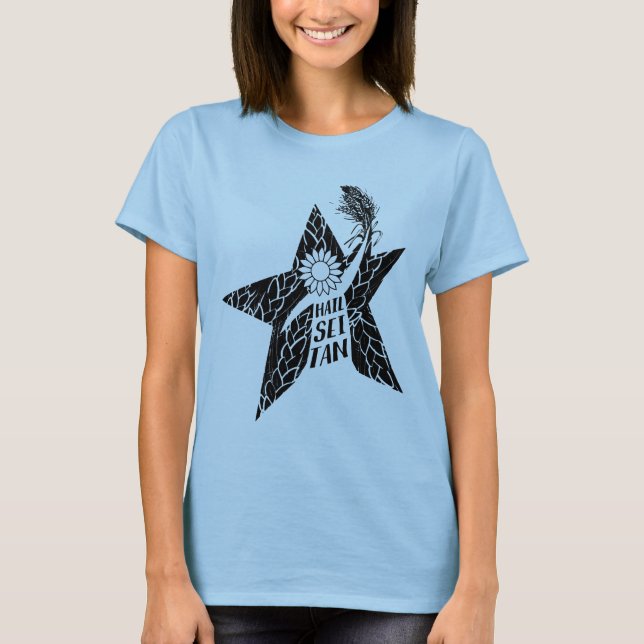 Hail Seitan Vegan T-shirt (Front)