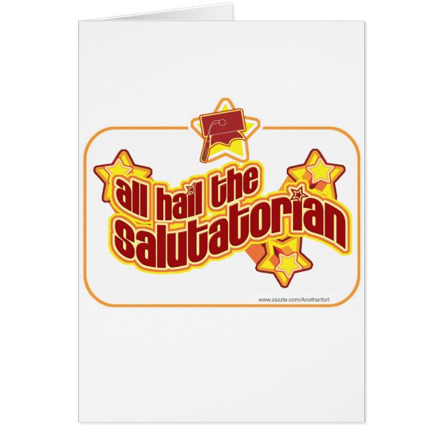 Hail the salutatorian (Front)