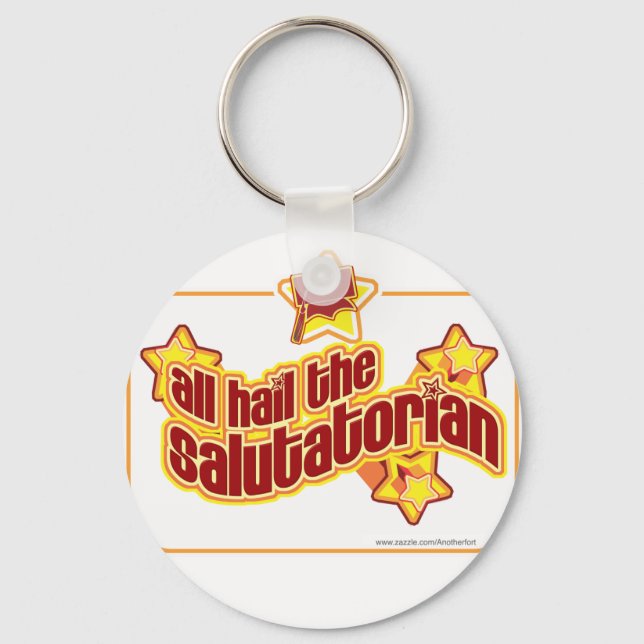 Hail the salutatorian key ring (Front)