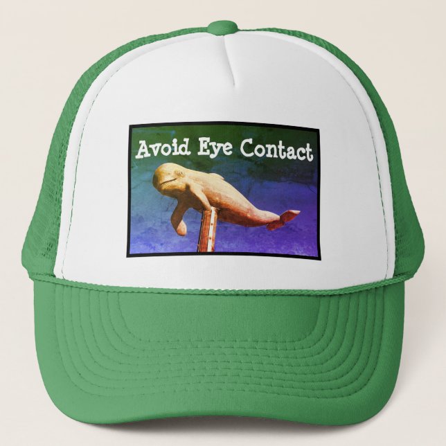 Hail The Whale Custom Hat (Front)