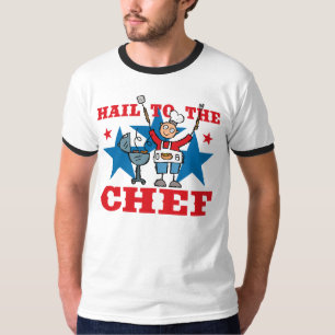Hail To The BBQ Chef T-Shirt
