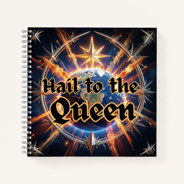 Hail to the Queen, Inanna Notebook (Front)