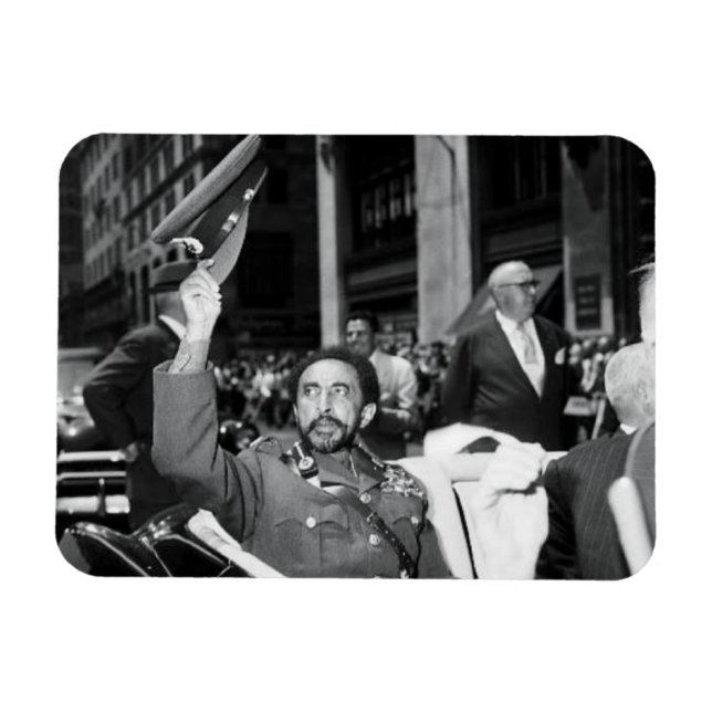 Haile Selassie - HIM - Rastafari - Jah Magnet (Horizontal)