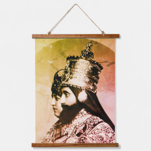 Haile Selassie Jah Rastafari Rasta Reggae Roots   Hanging Tapestry