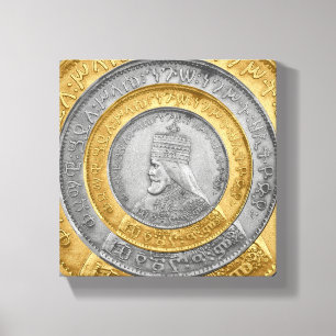 Haile Selassie Jah Rastafari Reggae Rasta Roots  Canvas Print