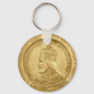 Haile Selassie Jah Rastafari Reggae Rasta Roots Key Ring