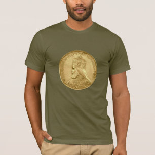 Haile Selassie Jah Rastafari Reggae Rasta Roots  T-Shirt