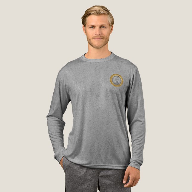 Haile Selassie Jah Rastafari Reggae Rasta Roots  Tri-Blend Shirt (Full Front)