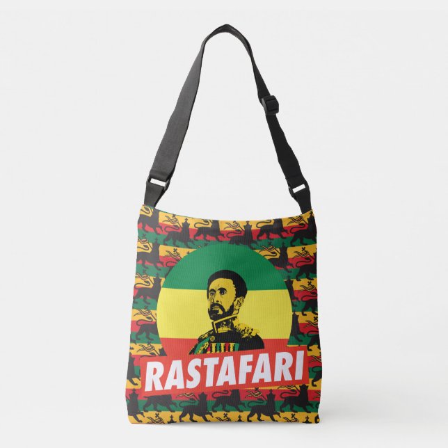 Haile Selassie - Jah Rastafari - Reggae Roots Bag (Front)