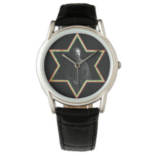 Haile Selassie Star of David Watch