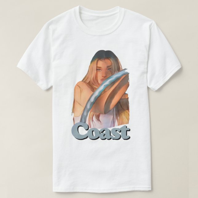 Hailee Steinfeld Coast T-Shirt (Design Front)