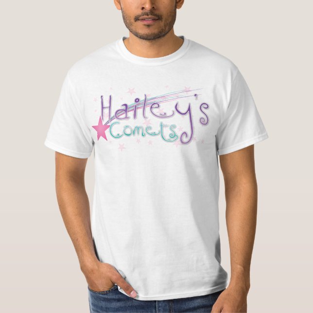 hailey's comets t-shirt (white) (Front)