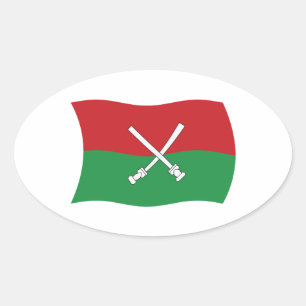 Hainan Li & Miao Flag Sticker