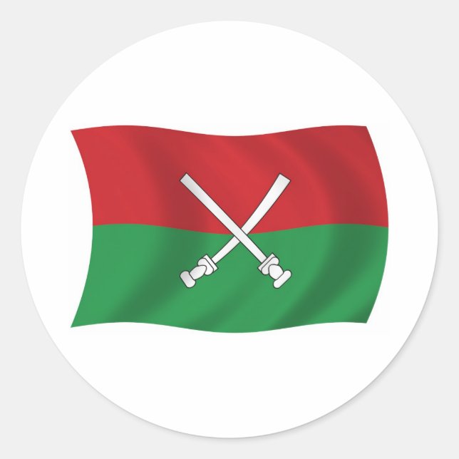 Hainan Li & Miao Flag Sticker (Front)