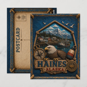 Haines Alaska Postcard Vintage Travel
