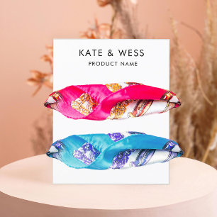 Hair Accessories Display Packaging Card