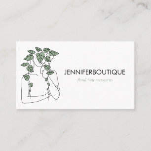 Hair Accessories Maker Boutique Business Card