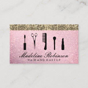 Hair and Makeup Glitter Appointment