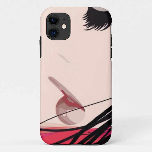 Hair and Makeup Lady Case-Mate iPhone Case (Back)