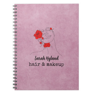 Hair and makeup notebook