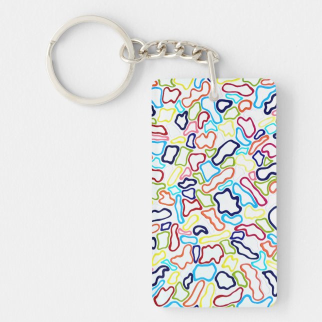 Hair Bands Acrylic Keychain (Front)