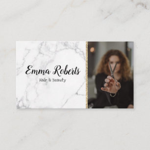 Hair & Beauty Specialist Salon Hairdresser Business Card