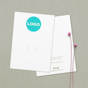 Hair Bow Clip Add Logo Enclosure Card