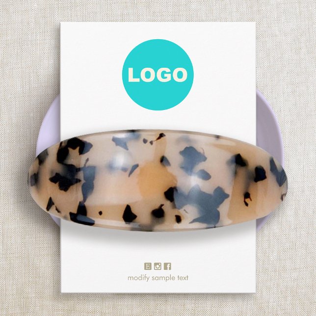  Hair Bow Hairbow Clip Add Logo   Enclosure Card (Creator Uploaded)