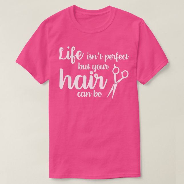hair can be T-Shirt (Design Front)
