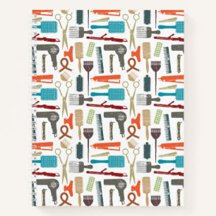 Hair Care Pattern Notebook