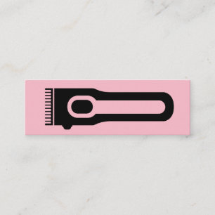 Hair Clipper   Barber   Hair Stylist Mini Business Card