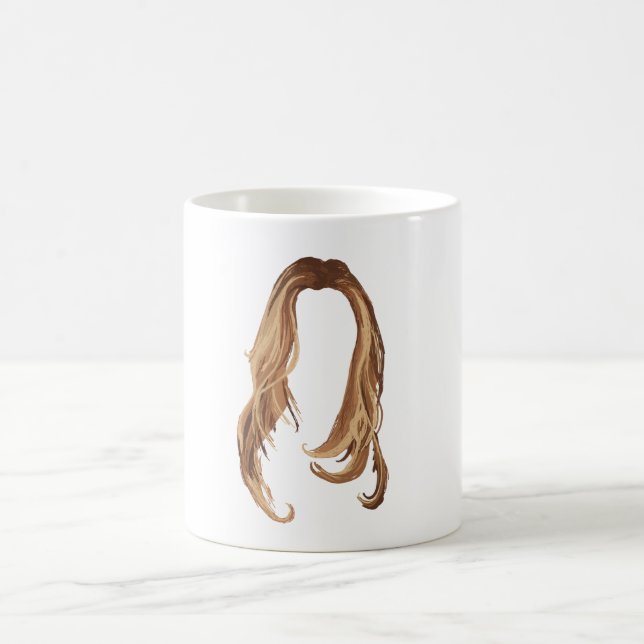 Hair Coffee Mug (Center)