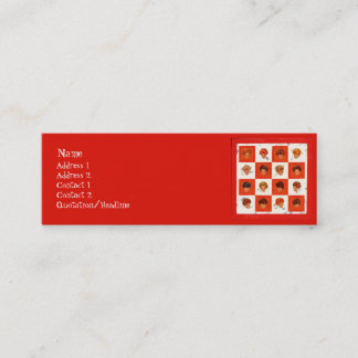 Hair Colour Bingo Business Cards