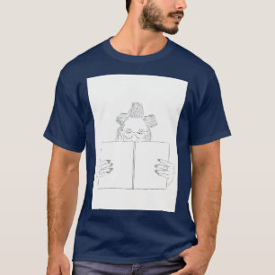 Hair curlers and relaxing with a book T-Shirt