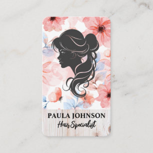 Hair Cuts   Salon   Beauty Business Card