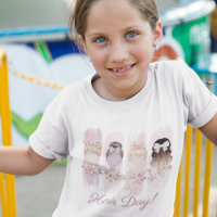 Hair-Day” Watercolor Brushstroke T-Shirt